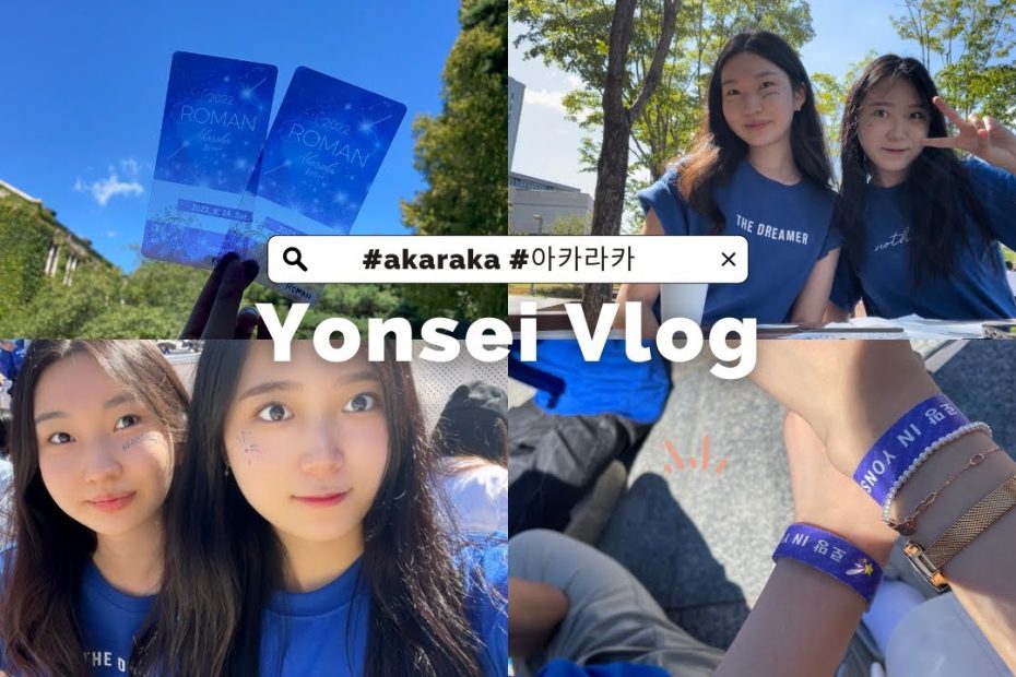 🦅 2022 Akaraka Festival Filled With Blue | Yonsei Uni | 연세대 대동제 | 노천극장을  파랗게 물들인 아카라카 축제 | 사랑한다 연세 💙~ - Youtube