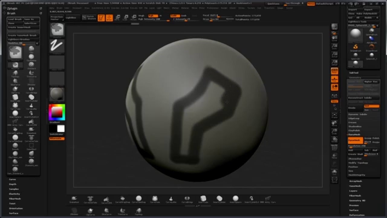 Zbrush_컨셉 모델링 노하우 02_추가_01 [반짝쌤 이온_지브러쉬] - Youtube