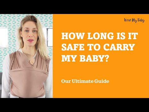 🛡️ Ensuring Safety: How Long Can You Carry Your Baby in a Sling, Wrap, or Baby Carrier? ⌛️
