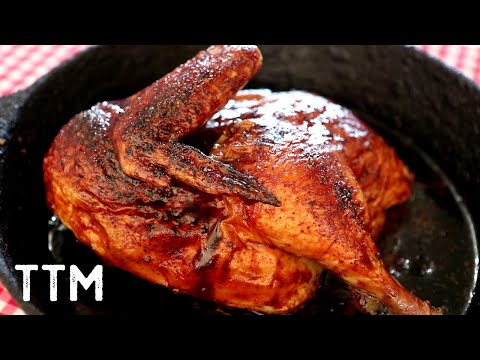 How to Bake a Chicken Half ~ Easy Cooking