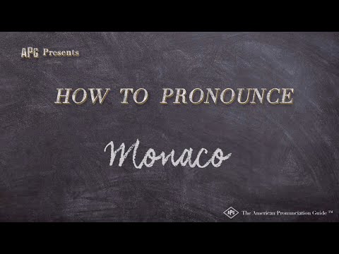 How to Pronounce Monaco (Real Life Examples!)