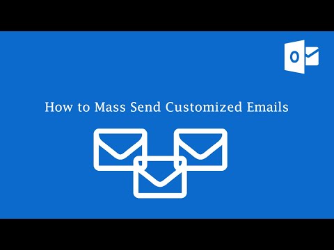 How to Mass Send Customized Emails in Outlook