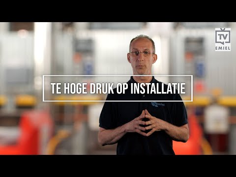 Te hoge waterdruk in je cv-installatie ?