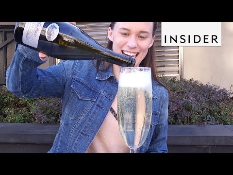 Prosecco Glass Holds a Whole Bottle