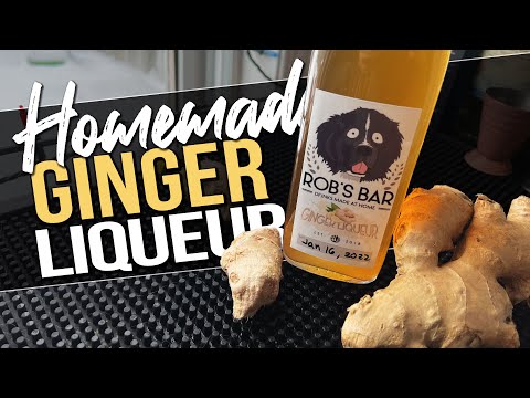 Simple GINGER LIQUEUR Recipe