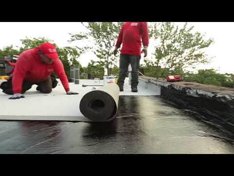 The 5 Steps of a Flat Roof Replacement.