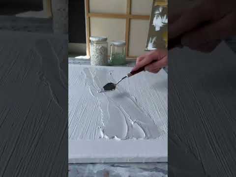 how to create textured art on canvas,texture art on canvas tutorial,how to do textured art on canvas