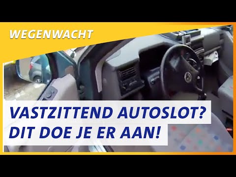 Vastzittend autoslot? Zo los je het op! | Wegenwacht vlog #74