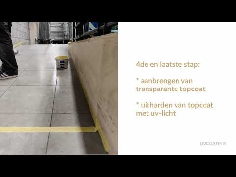 Antislip maken van gladde keramische tegels