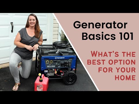 Generators 101 - What every homeowners needs to know