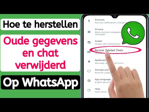 Hoe oude WhatsApp verwijderde gegevens en chat te herstellen (2023)