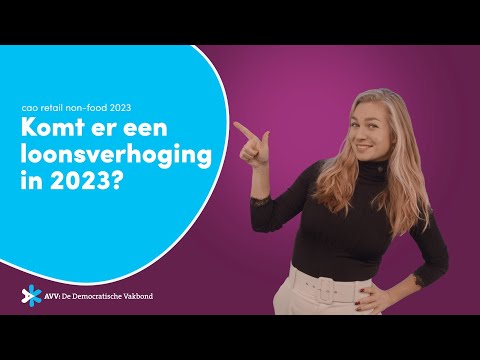 Loonsverhoging voor werknemers Retail non-food (2023)