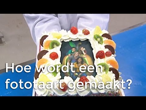 Hoe wordt een fototaart gemaakt? | Doen Ze Dat Zo?