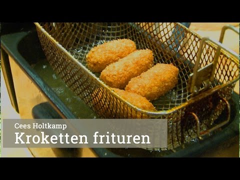 Masterclass kroketten frituren door Cees Holtkamp