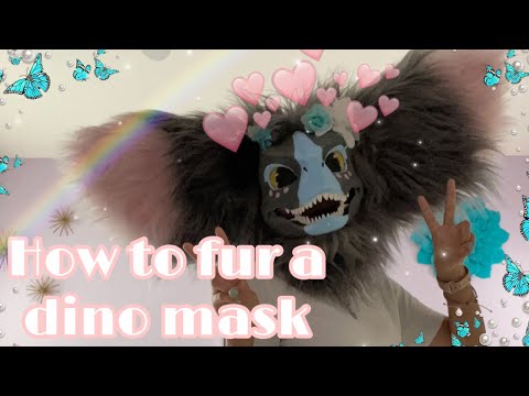 Making My First Dino Mask Fursuit ~ Tutorial ~ Twinkling Aurora