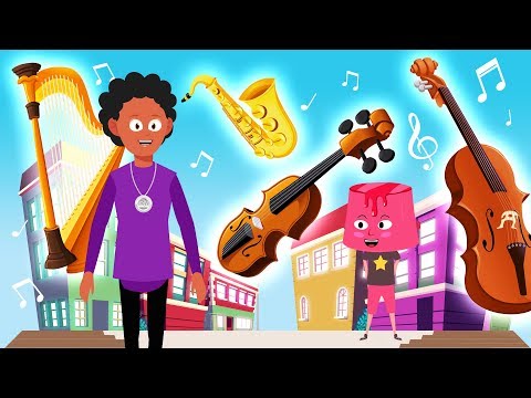 Leer de muziek instrumenten / Hou jij van muziek?