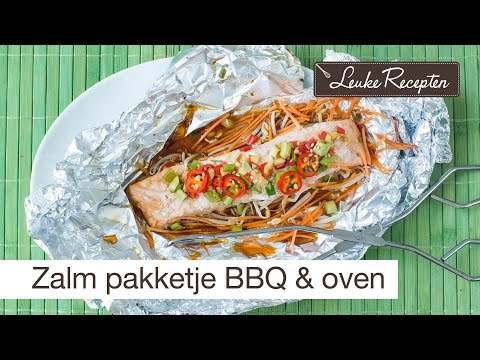 Vispakketje met zalm