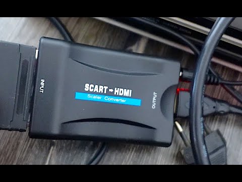 DVD scart to hdmi adapter