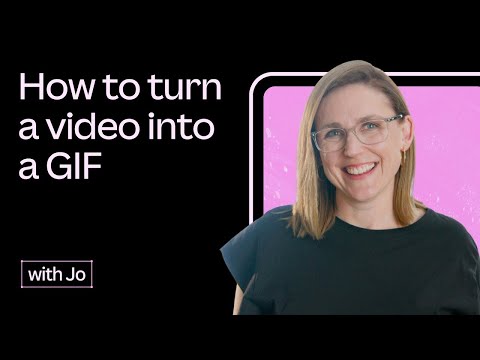 How to make a GIF in Canva