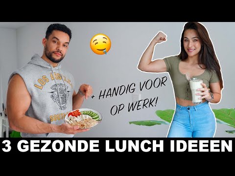 3 GEZONDE LUNCH IDEEEN  | simpel en makkelijk mee te nemen