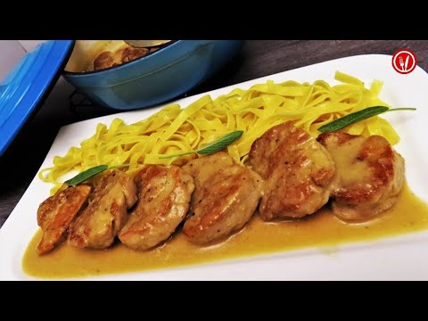 Lunch Ideas - Creamy Pork Tenderloin Medallions