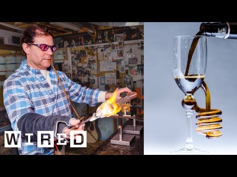 Scientific Glass Blower Makes Beer Glasses | WIRED