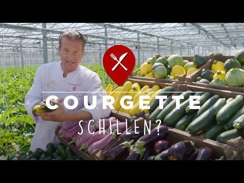 Is de schil van courgette eetbaar?