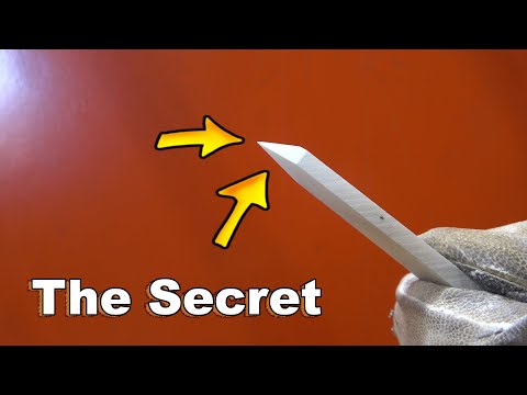 How to Sharpen Soapstone the Correct Way.