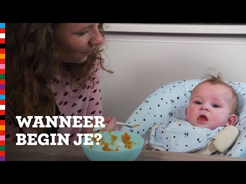 Wanneer begin je? - Deel 1: De eerste baby hapjes | Voedingscentrum