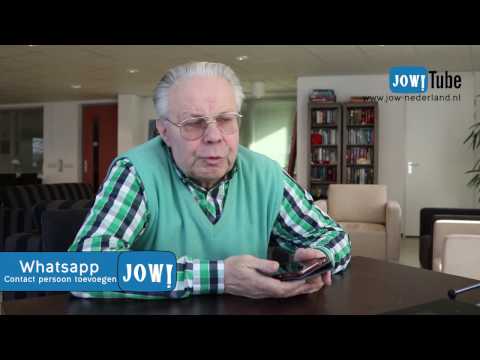 JowTube: Contactpersoon toevoegen WhatsApp (Android)