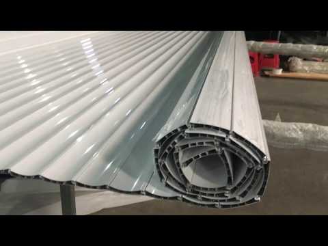 DIY custom made aluminum roller shutter door/rolling shutter door/roll up shutter door