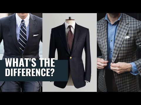 Suit Jacket vs. Sport Coat vs. Blazer | What's The Difference?