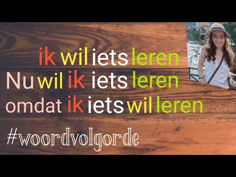 Hoe maak je Nederlandse zinnen? Woordvolgorde: NT2, A1+ (Dutch word order)