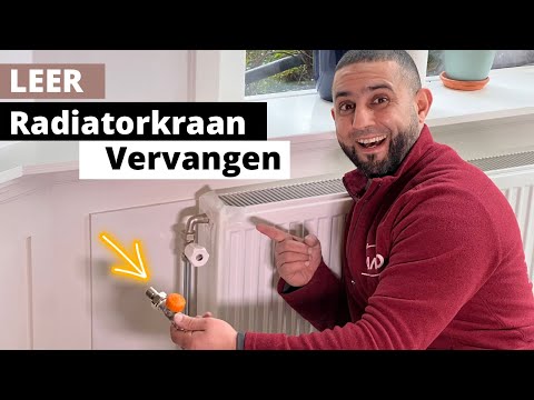 Leer Radiatorkraan vervangen om tot 20% minder gasverbruik hebt