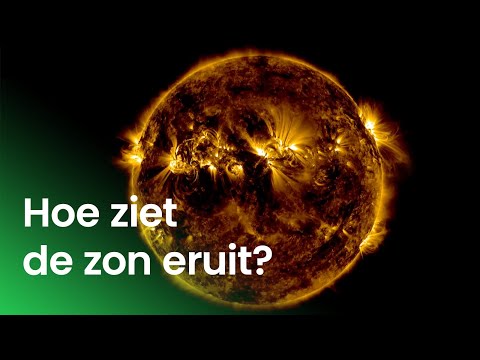 Hoe ziet de zon er van dichtbij uit?