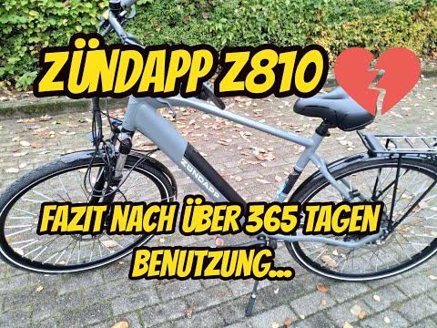 Zündapp E-Bike Trekking 28 Zoll Z810 im Test (Mein Fazit nach über 365 Tagen Benutzung!)