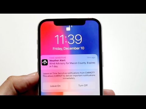 What Is a Time Sensitive Notification On iPhone?