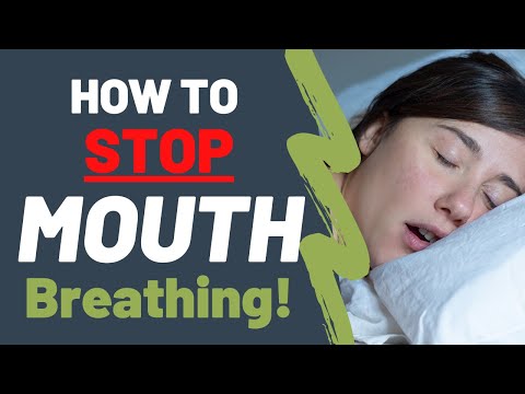 How to STOP Mouth Breathing Naturally | Dentist Explained (2021)