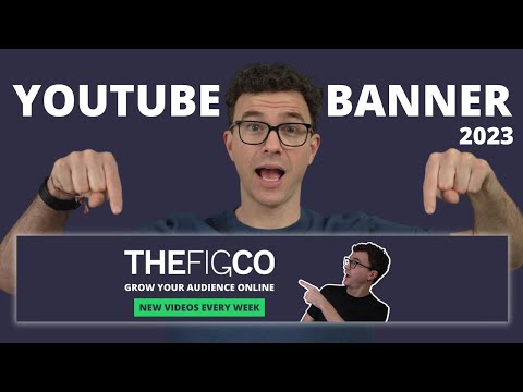 How to Make a YouTube Banner 2023 (Tutorial w/ Canva)