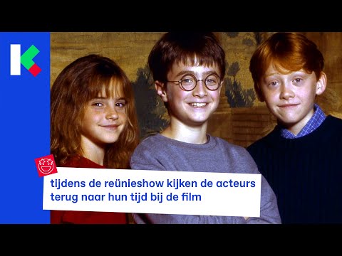 Harry Potter en zijn vrienden spreken voor één keer opnieuw af