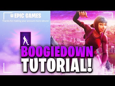 HOE KRIJG JE HET BOOGIEDOWN DANSJE? (PC & PS4) - (Fortnite Battle Royale) - NEDERLANDS