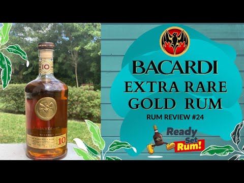 Bacardi 10 Year EXTRA RARE GOLD (Gran Reserva Diez) RUM REVIEW #bacardi #rumreview Ready Set Rum!