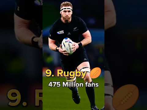 Top 10 Most Popular Sports In The World #shorts #viral #sports #top10 #2022