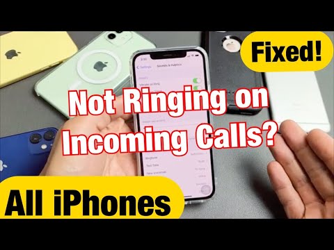 All iPhones: Not Ringing on Incoming Calls? Easy Fix!