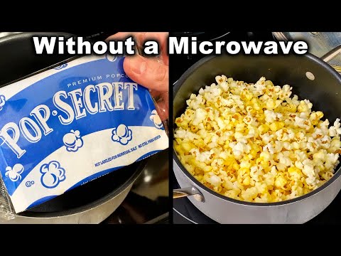 How To Make: Microwave Popcorn without a Microwave | on the stove