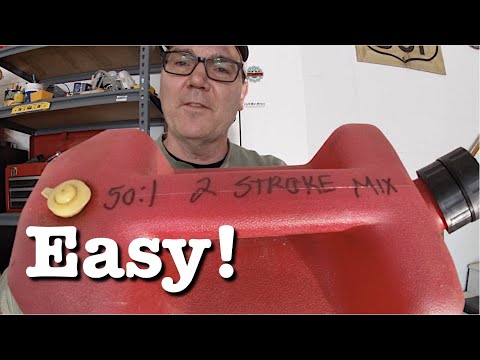 How to mix 2 stroke boat gas for your outboard