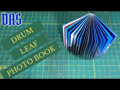 Drum Leaf Binding Photo Book // Adventures in Bookbinding