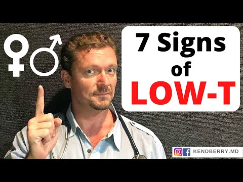 7 Signs of LOW TESTOSTERONE in Men & Women (LOW T Symptoms for BOTH!) 2023