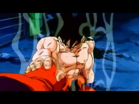 DragonBall Z Goku Turns Into  Super Saiyan god english