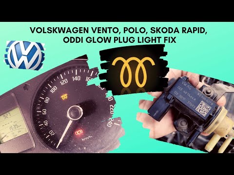 Engine Glow Plug Flashing in volkswagen vento, skoda rapid, audi, polo, octavia, fabia, solved.